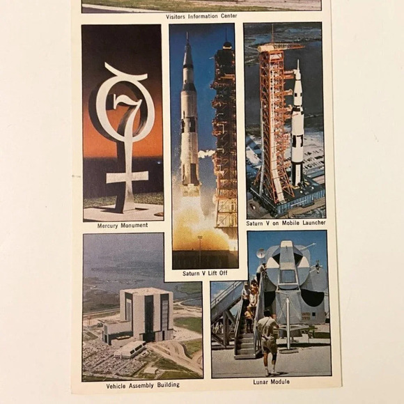 Vintage 1960s Americas Spaceport Nasa Tours Brochure John F Kennedy Space Center - Picture 4 of 9